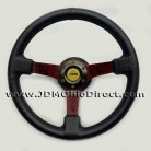 JDM EK9 Civic Deep Dish Steering Wheel with NRG Hub